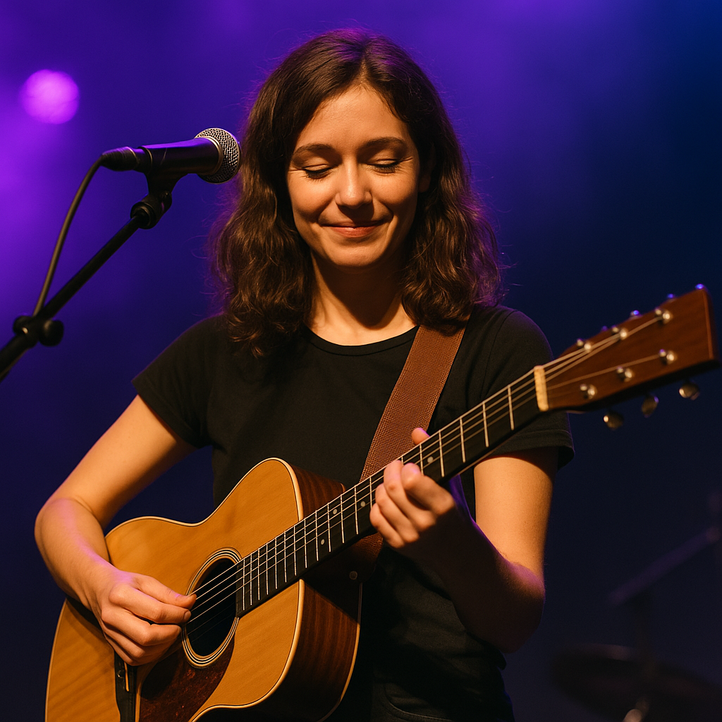 Inès A., professeure de guitare